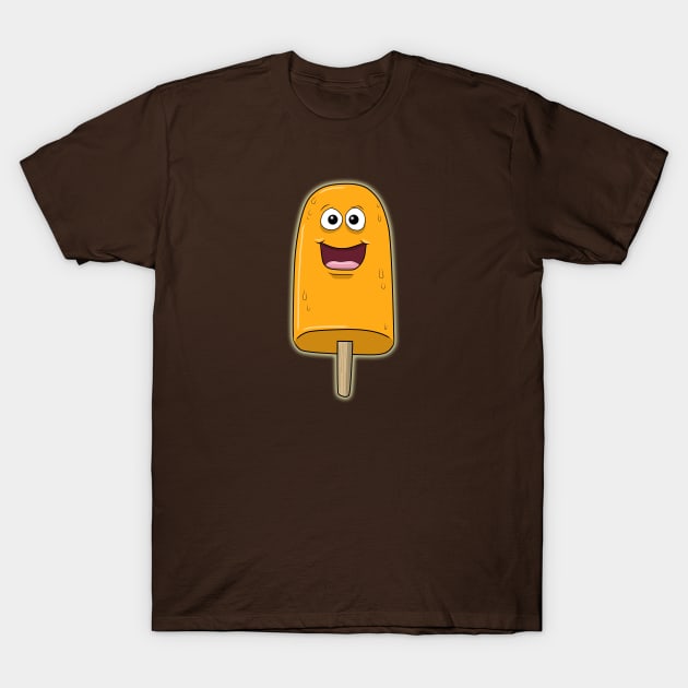 happypop (orange) T-Shirt by bobgoodallart